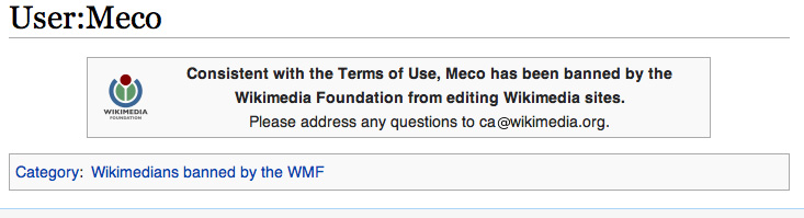 Halvor Raknes Johansen banned by Wikipedia